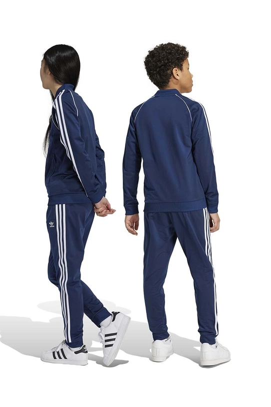 adidas Originals spodnie dresowe dziecięce SST TRACK PANTS IY7466 granatowy