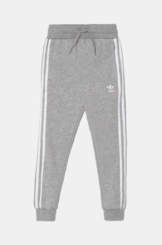 Дитячі спортивні штани adidas Originals TREFOIL PANTS IY7485 сірий AW24