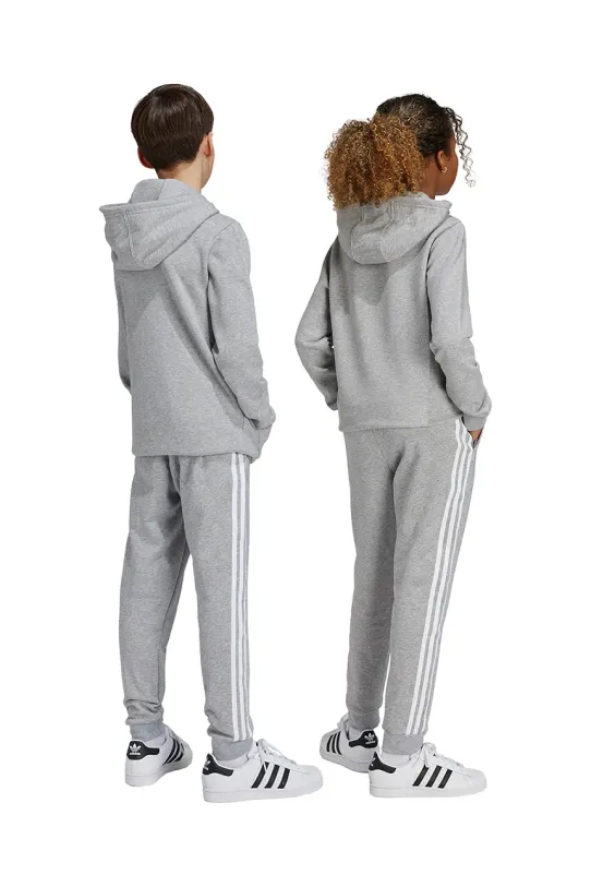 Dječji donji dio trenirke adidas Originals TREFOIL PANTS IY7485 siva