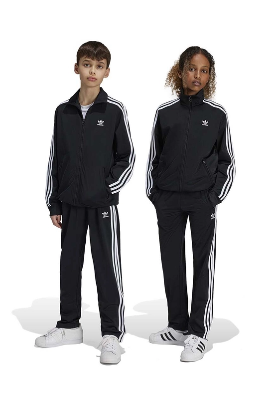 adidas Originals spodnie dresowe dziecięce FIREBIRD PANTS dzianina czarny IY9805