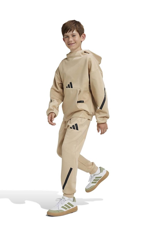 adidas pantaloni de trening pentru copii J Z.N.E. PT JF2492 maro