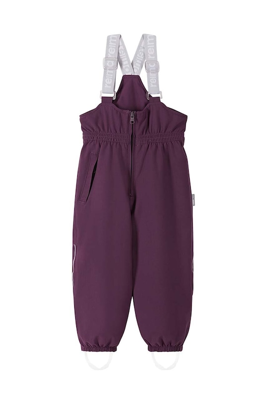 Detské lyžiarske nohavice Reima Juoni látka burgundské 5100113A.9BYH