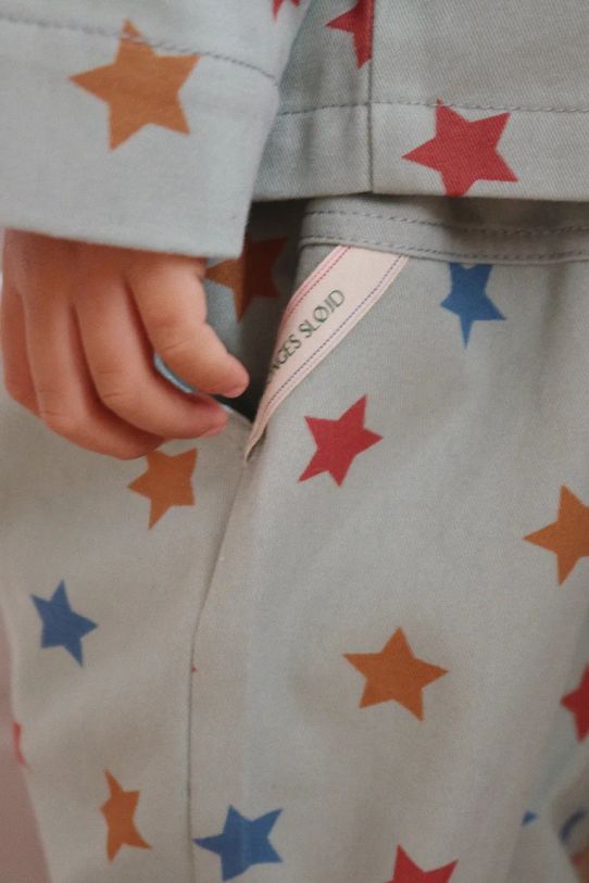 Konges Sløjd pantaloni de bumbac pentru copii FEN PANTS GOTS KS101977