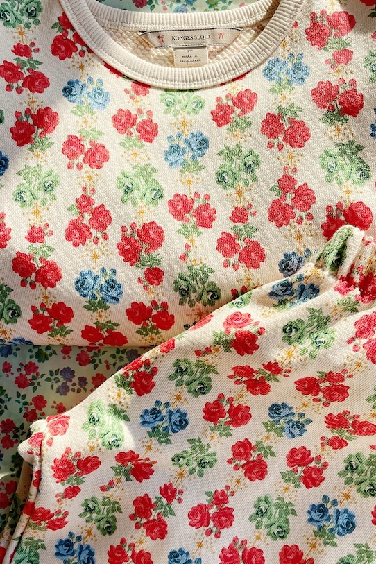 Dětské bavlněné tepláky Konges Sløjd LOUPY LOU SWEAT PANTS GOTS KS102027