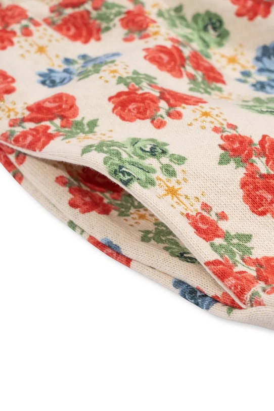 Dětské bavlněné tepláky Konges Sløjd LOUPY LOU SWEAT PANTS GOTS béžová KS102027