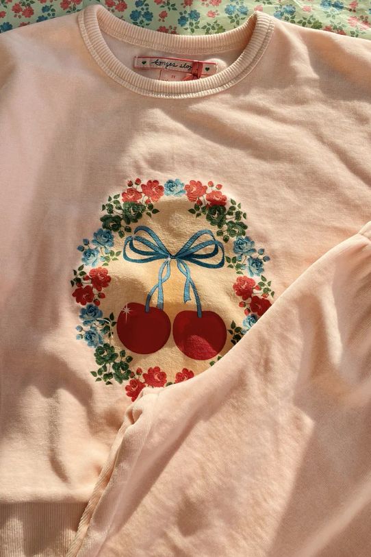 Konges Sløjd spodnie dresowe dziecięce VELOU PANTS GOTS KS102133