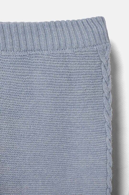 Băieți United Colors of Benetton leggins din amestec de lână pentru bebeluși 1032AF005.W.Seasonal albastru