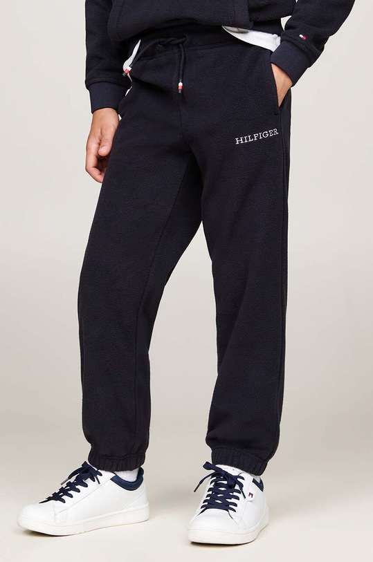 Băieți Tommy Hilfiger pantaloni de trening pentru copii U POLAR FLEECE KS0KS00583.9BYH.128.176 bleumarin