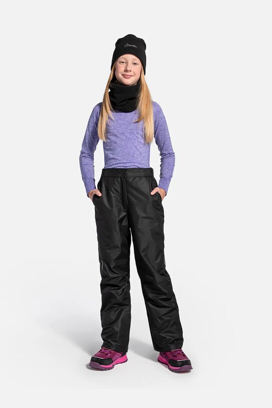 Băieți Lemon Explore pantaloni de schi pentru copii ZL4119601OSG negru