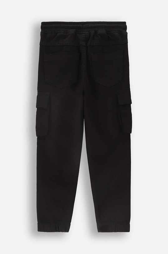 Момче Детски памучен спортен панталон Coccodrillo ZC4119101WBK черен