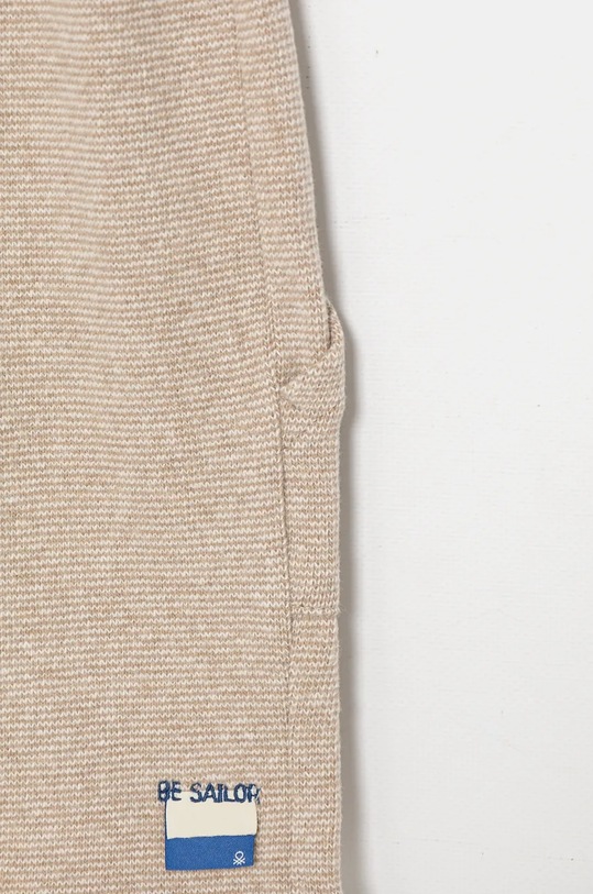 CHLAPEC Kojenecké kalhoty United Colors of Benetton 38KHAF01W.W.Seasonal béžová