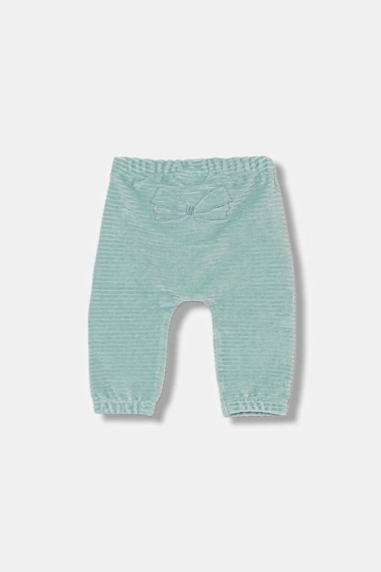 United Colors of Benetton spodnie niemowlęce 3MCDAF020.W.Seasonal turkusowy AW24