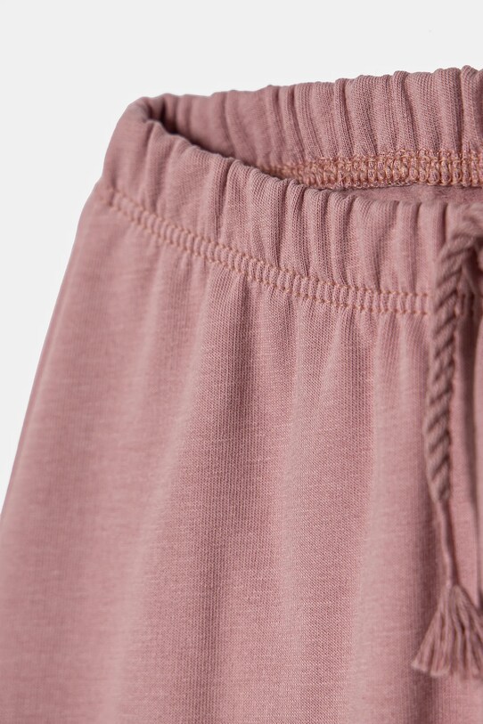 Băieți United Colors of Benetton pantaloni de trening pentru bebeluși 35Q2AF023.W.Seasonal roz