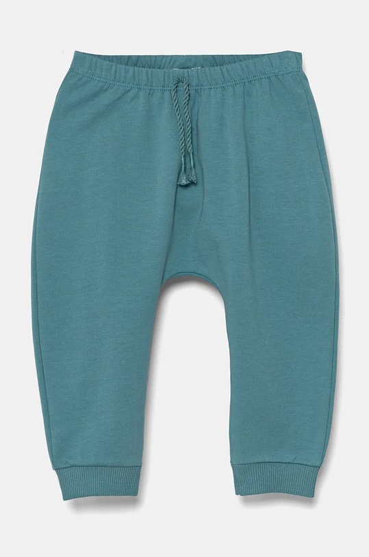 Kojenecké tepláky United Colors of Benetton pletenina tyrkysová 35Q2AF023.W.Seasonal