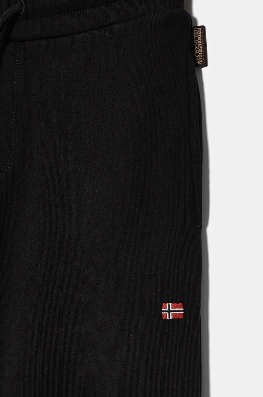 Chłopiec Napapijri spodnie dresowe dziecięce MALIS WINT NP0A4IBB0411.134.164 czarny