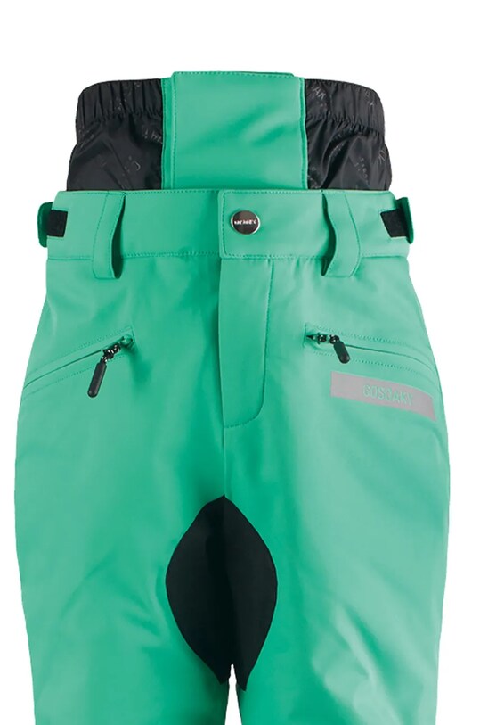 Gosoaky spodnie narciarskie dziecięce BIG BAD WOLF turkusowy 242.9.1.708