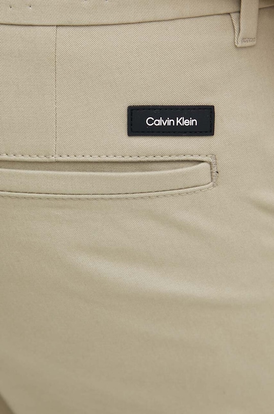 Παντελόνι Calvin Klein πράσινο K10K113692