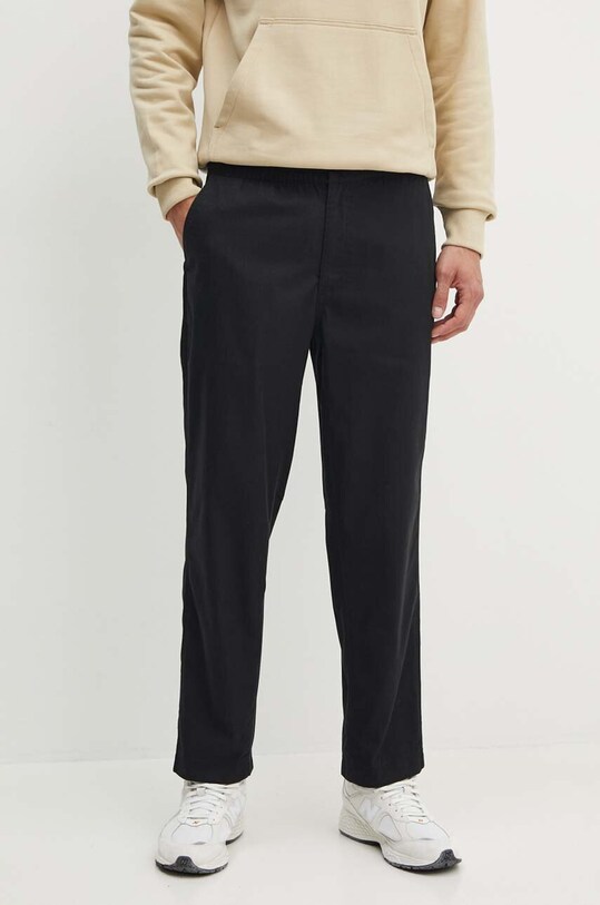 Calvin Klein Jeans spodnie tkanina czarny J30J326822