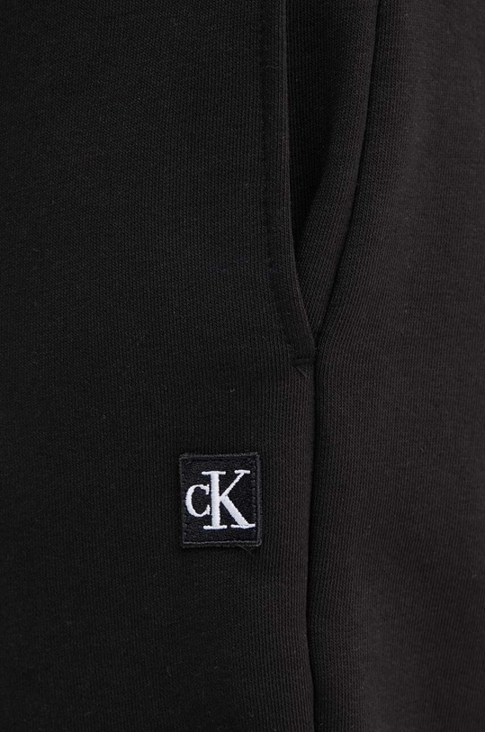 Παντελόνι φόρμας Calvin Klein Jeans μαύρο J30J326033