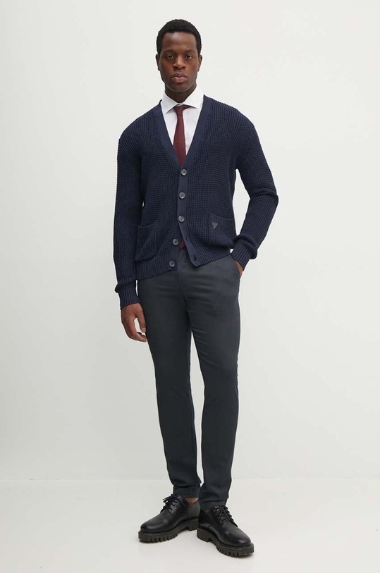 Kalhoty Tommy Hilfiger MW0MW35638 námořnická modř AW24