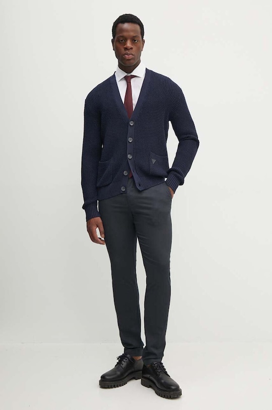 Kalhoty Tommy Hilfiger MW0MW35638 námořnická modř AW24