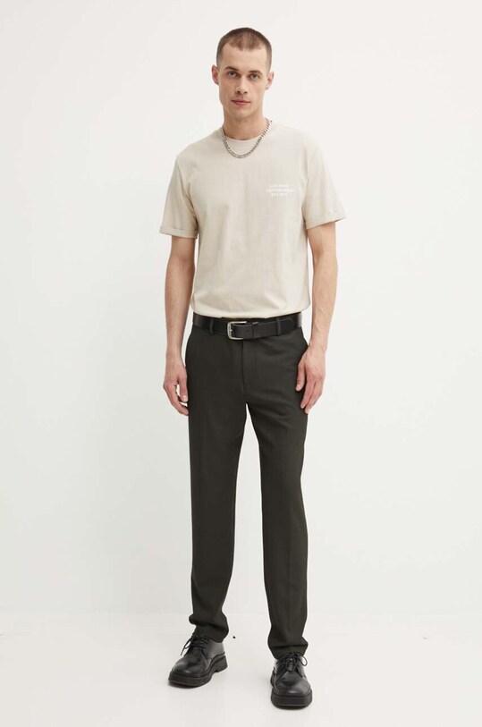 Брюки Les Deux LDM501072 зелёный AW24