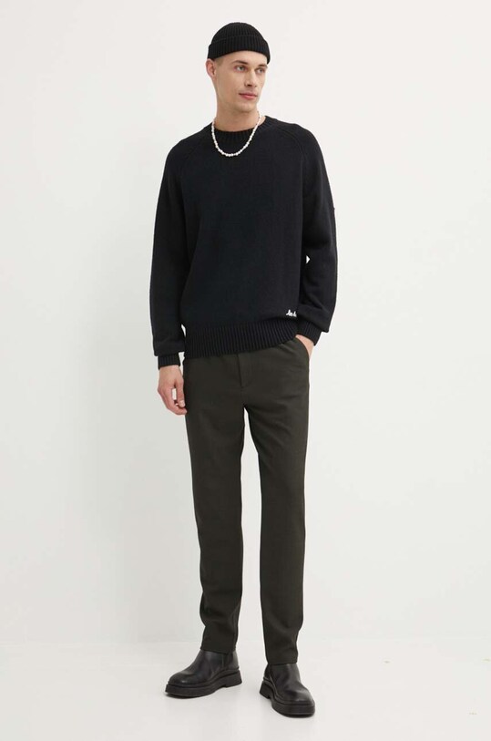 Les Deux pantaloni LDM501101 verde SS25