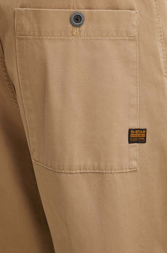Bavlněné kalhoty G-Star hnědá D24543.C962