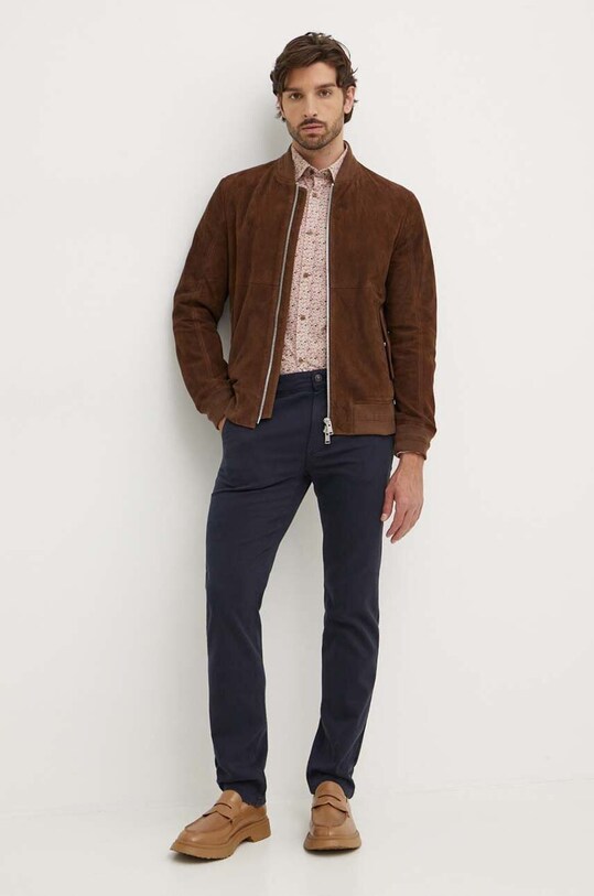 BOSS Orange spodnie 50518468 granatowy AW24