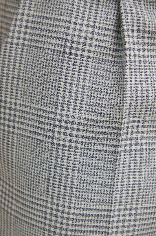 BOSS spodnie wełniane granatowy 50521945