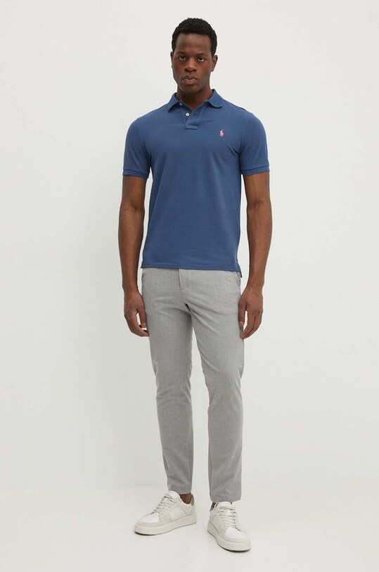 BOSS pantaloni 50519121 gri AW24
