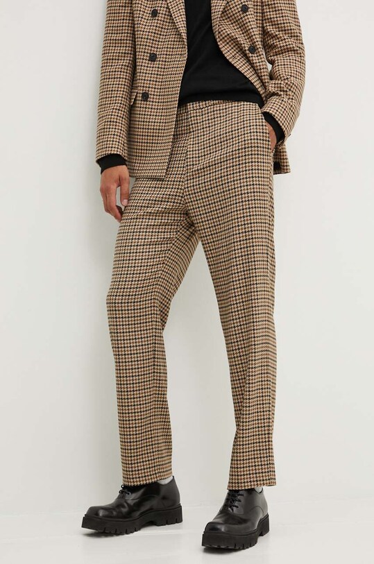 HUGO pantaloni drept maro 50520372