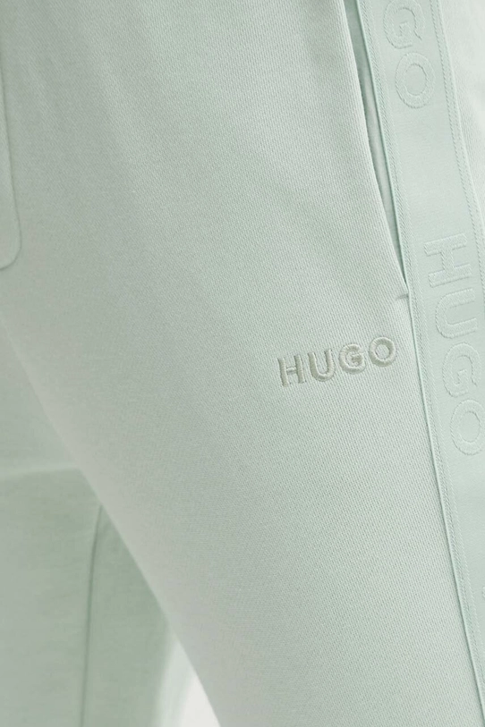 Homewear pamučne hlače HUGO zelena 50520501