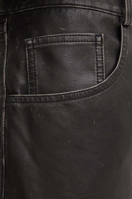 MSGM spodnie czarny 3740MP15L.247622