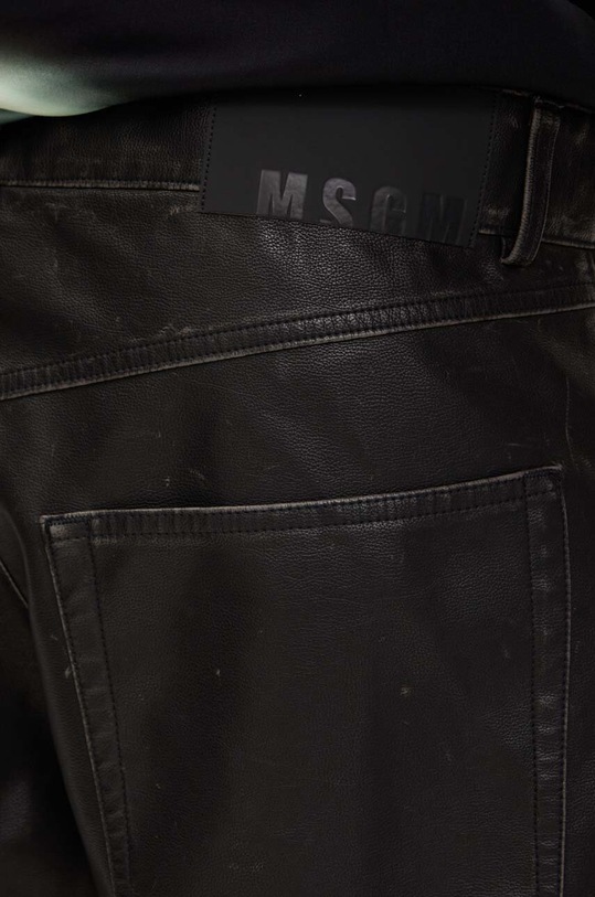 MSGM spodnie 3740MP15L.247622 czarny