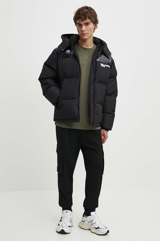 HUGO spodnie 50505856 czarny AW24