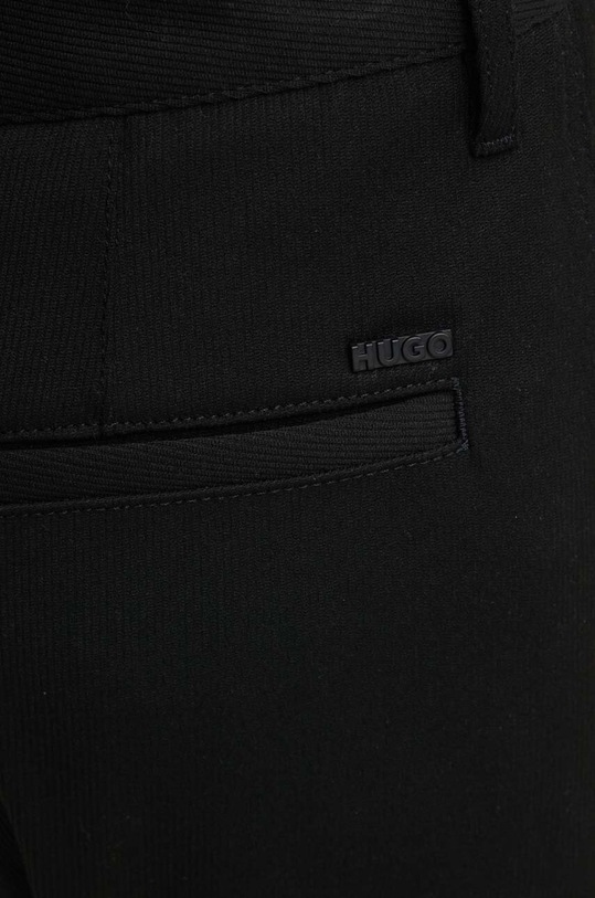 HUGO spodnie czarny 50505856