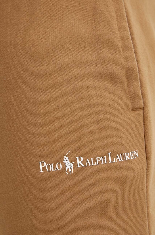 Παντελόνι φόρμας Polo Ralph Lauren καφέ 710950135