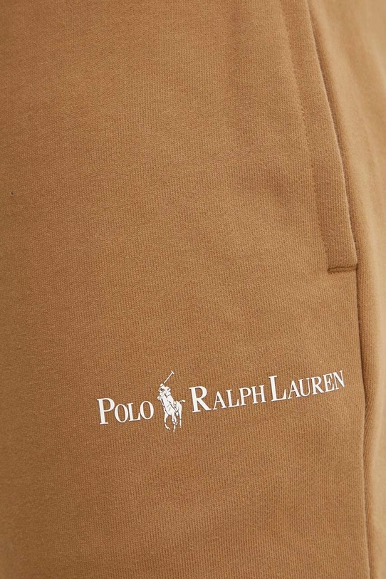 Polo Ralph Lauren spodnie dresowe brązowy 710950135