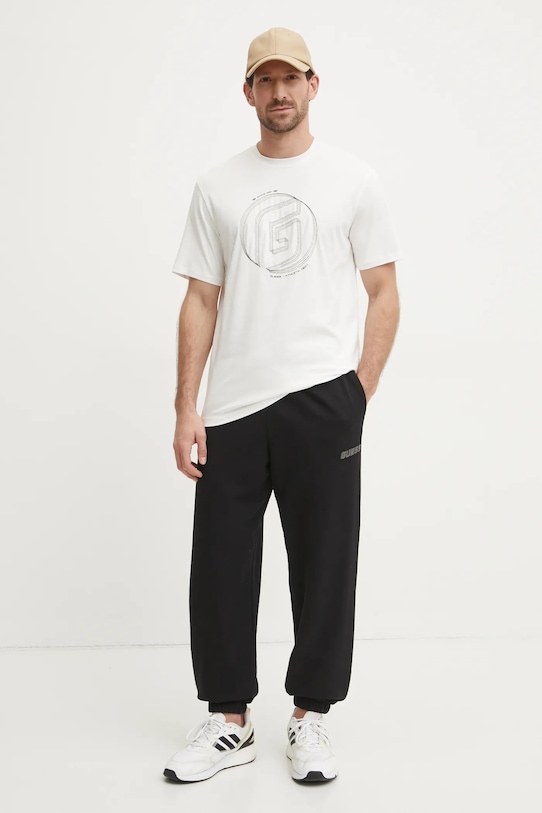 Guess pantaloni de trening EMIS Z4YB00.KAIJ1 negru AW24