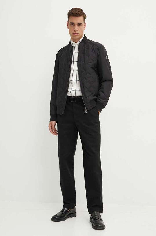 Bavlněné kalhoty Armani Exchange 6DZPL6.ZN5WZ černá AW24