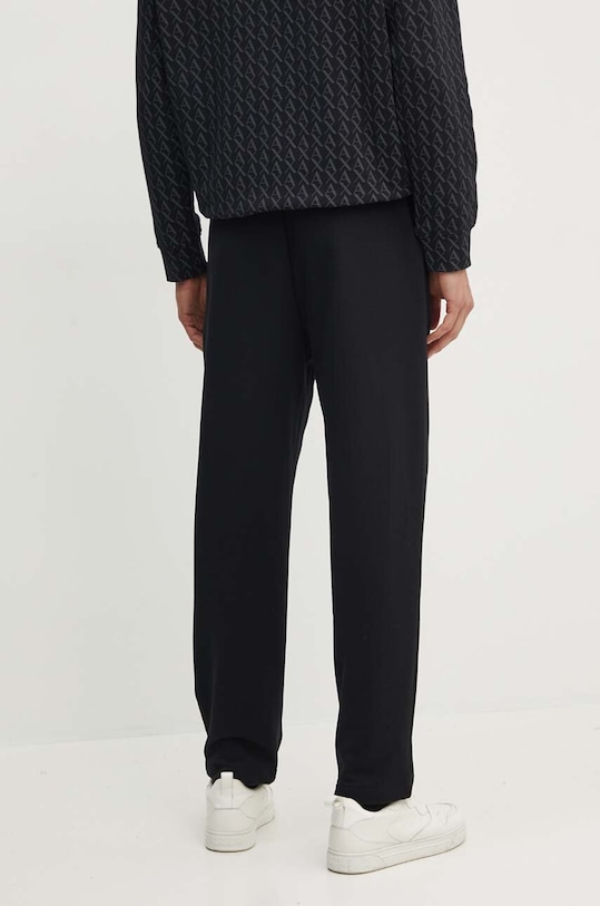 Odzież Armani Exchange spodnie dresowe bawełniane 6DZPLJ.ZJ4XZ czarny
