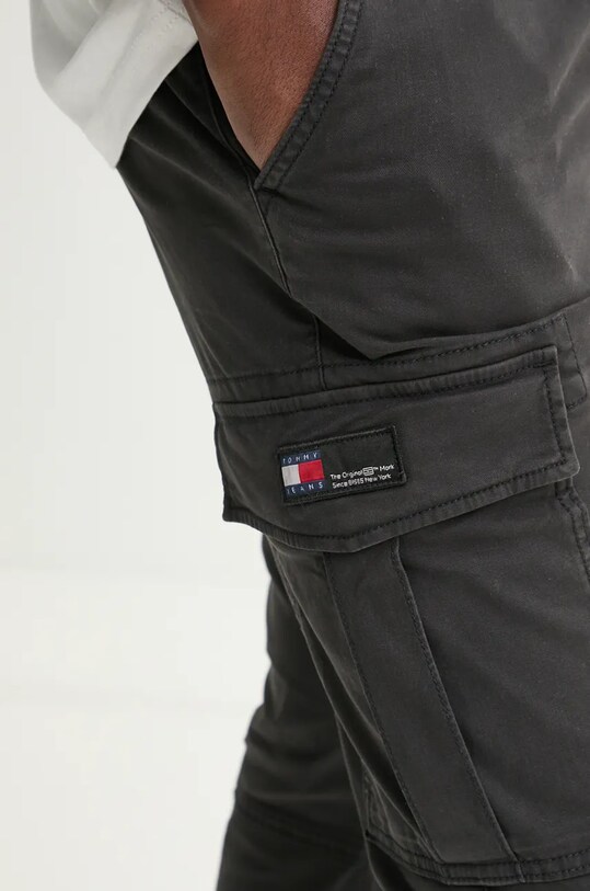 Tommy Jeans spodnie DM0DM19489 czarny