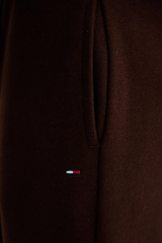 Tommy Jeans spodnie dresowe brązowy DM0DM20473