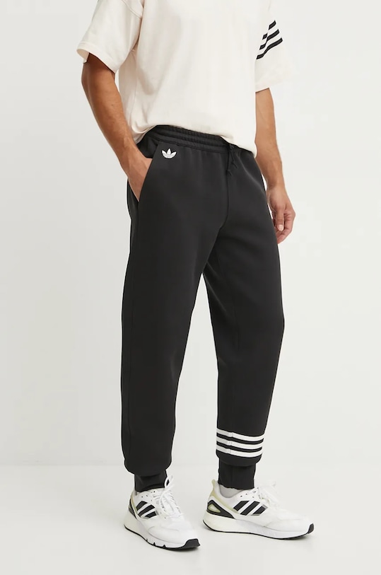 Tepláky adidas Originals Neuclassics Pant pletenina černá IW0973