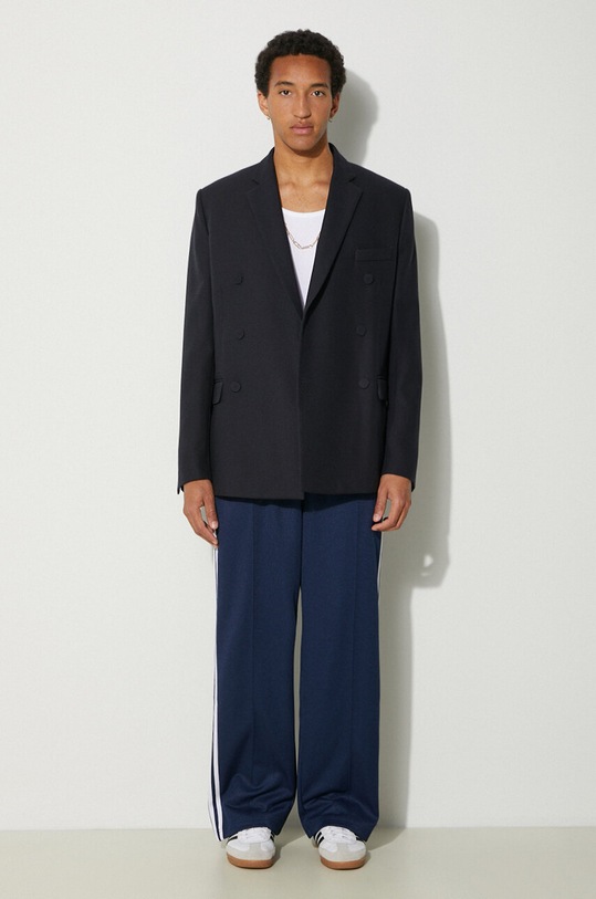 Tepláky adidas Originals Adicolor Baggy Fit Firebird Pant IZ2466 tmavomodrá AW25