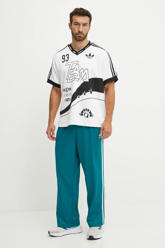 Спортивні штани adidas Originals Adicolor Baggy Fit Firebird Pant IZ2473 бірюзовий AW24
