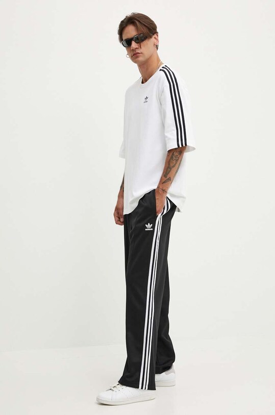 Nohavice adidas Originals Adicolor Baggy Fit Firebird Pant čierna IZ4801