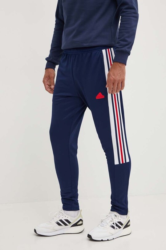 Φόρμα adidas Tiro πλεκτό ύφασμα σκούρο μπλε IY4517