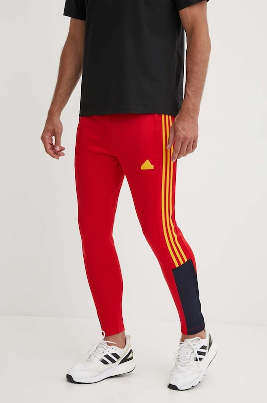 adidas pantaloni de trening Tiro tricotaj rosu IY4518
